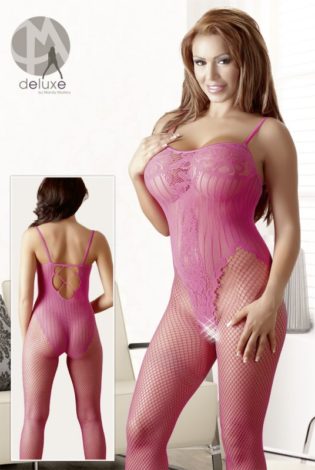 catsuit-ouvert-spitzen-und-streifen-optik-nahtlos-in-pink-groesse-s-l-einheitsgroesse